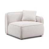 Travie Performance Corduroy Velvet RAF Corner Chair - View 1