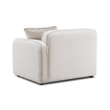Travie Performance Corduroy Velvet RAF Corner Chair - View 3
