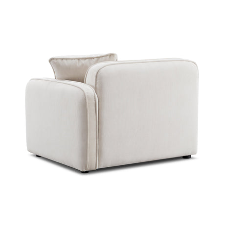 Travie Performance Corduroy Velvet RAF Corner Chair - View 3