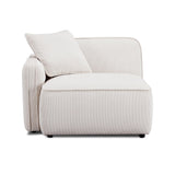 Travie Performance Corduroy Velvet LAF Corner Chair - View 2