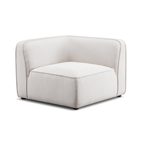 Travie Performance Corduroy Velvet Corner Chair - View 1