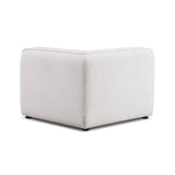 Travie Performance Corduroy Velvet Corner Chair - View 3