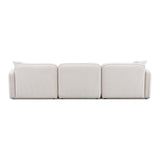 Travie 4-Piece Performance Corduroy Velvet Modular Sectional