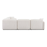 Travie 5-Piece Performance Corduroy Velvet Modular L-Sectional