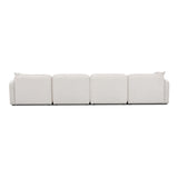 Travie 6-PiecePerformance Corduroy Velvet  Modular U-Sectional