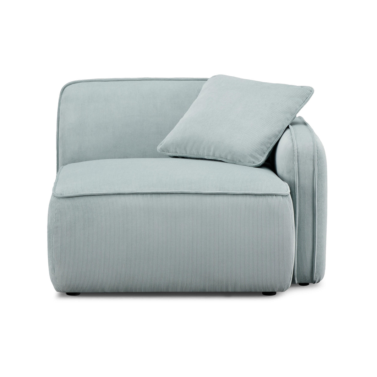 Travie Performance Corduroy Velvet RAF Corner Chair - View 8