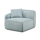 Travie Performance Corduroy Velvet LAF Corner Chair - View 7