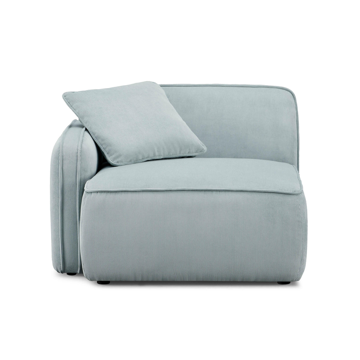 Travie Performance Corduroy Velvet LAF Corner Chair - View 8