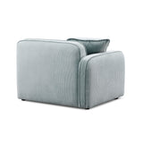 Travie Performance Corduroy Velvet LAF Corner Chair - View 9