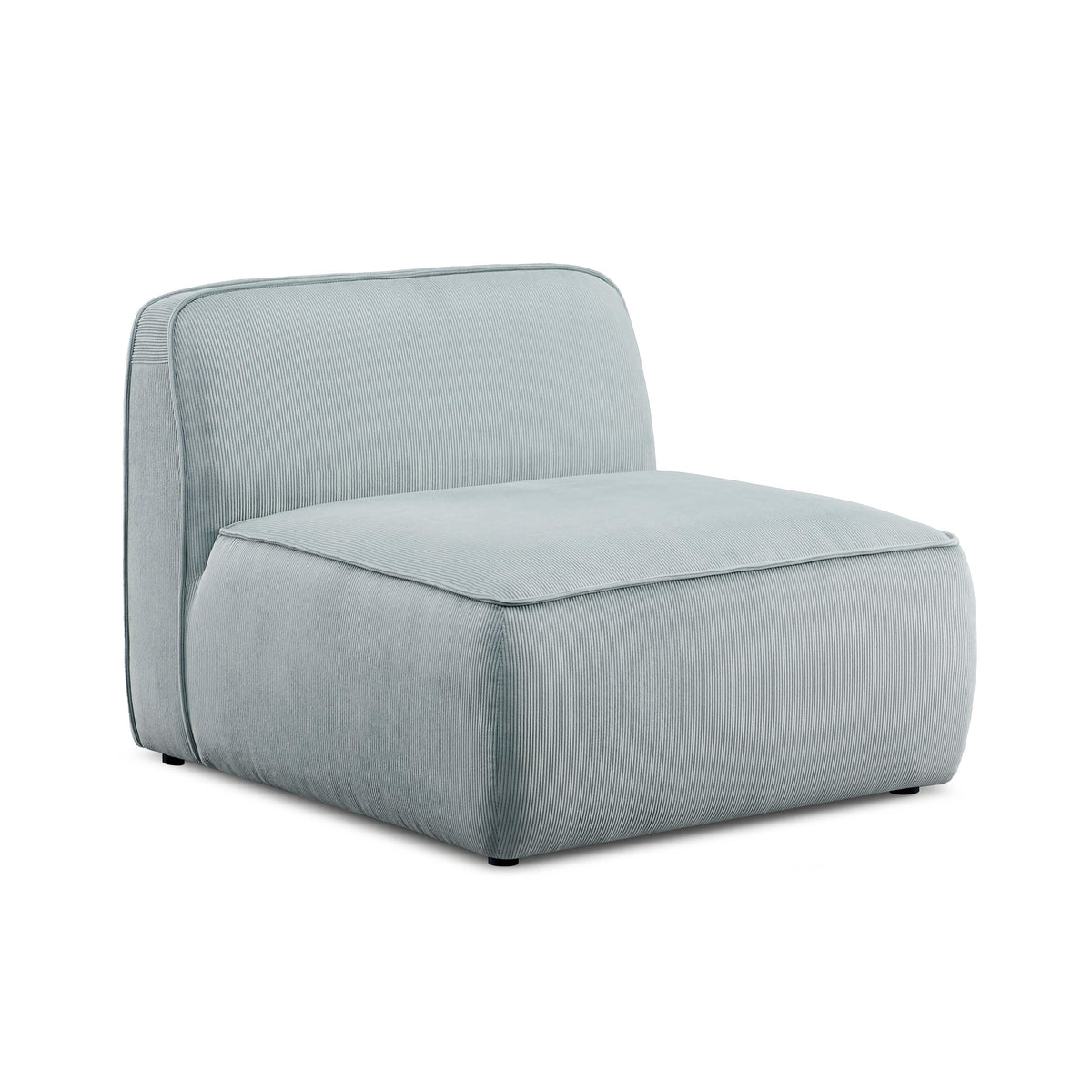 Travie Performance Corduroy Velvet Armless Chair - View 6