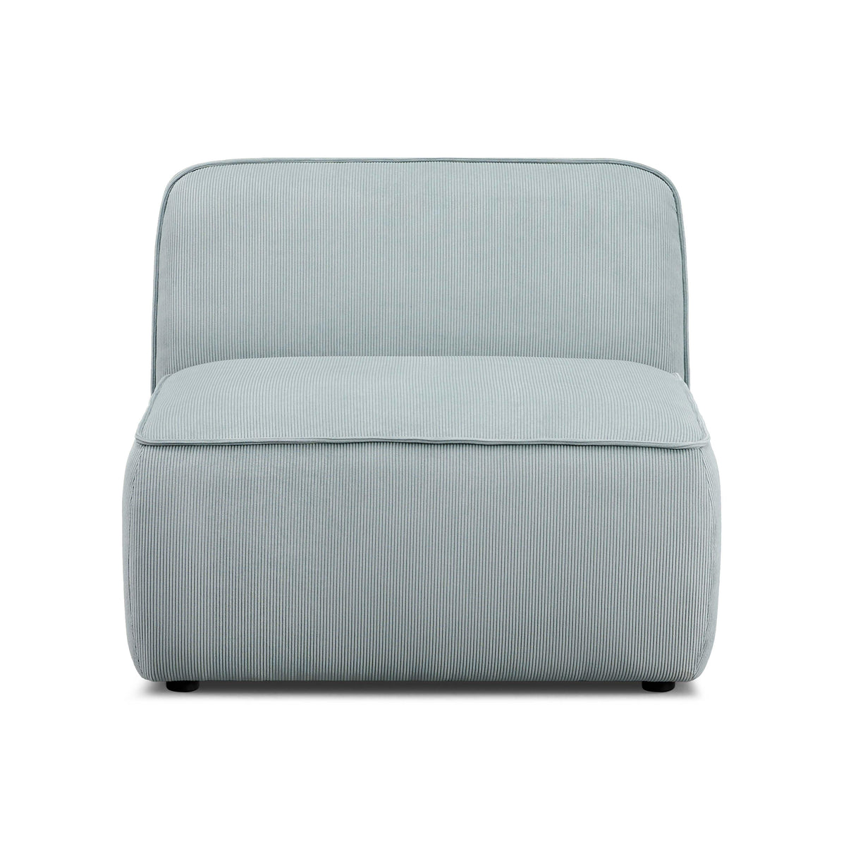 Travie Performance Corduroy Velvet Armless Chair - View 7