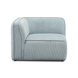 Travie Performance Corduroy Velvet Corner Chair - View 7