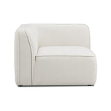 Travie Sand Upcycled Performance Linen Corner Chair - View 2