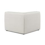 Travie Sand Upcycled Performance Linen Corner Chair - View 3