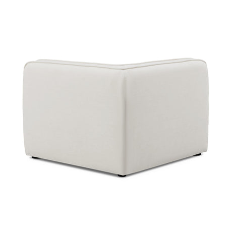 Travie Sand Upcycled Performance Linen Corner Chair - View 3