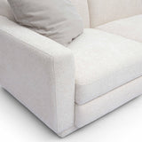 Perry 96" Cream Chenille Modular Sofa