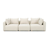 Hangover 112.5" Heavy Textured Fabric Sofa