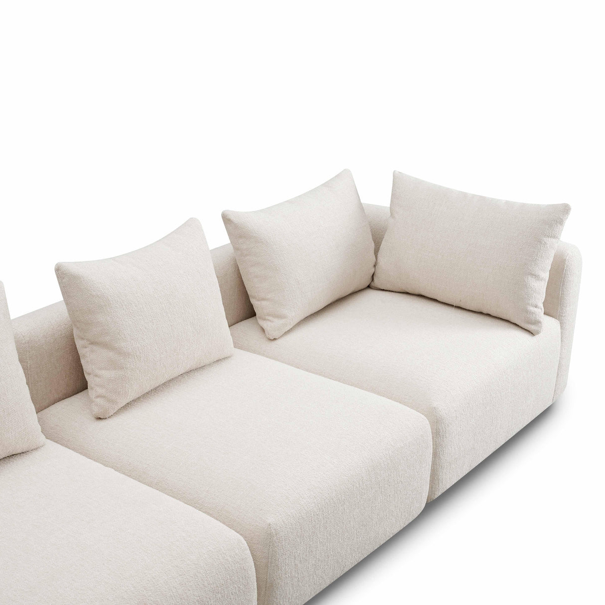 Hangover 112.5" Heavy Textured Fabric Sofa