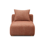 Hangover Heavy Textured Fabric Modular Armless Chair