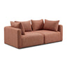 Hangover 81" Heavy Textured Fabric Loveseat