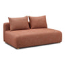 Hangover 64" Heavy Textured Fabric Modular Loveseat