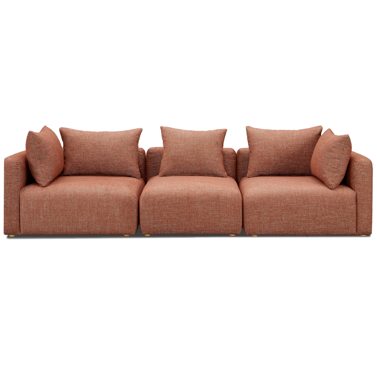 Hangover 112.5" Heavy Textured Fabric Sofa