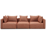 Hangover 112.5" Heavy Textured Fabric Sofa