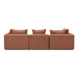 Hangover 112.5" Heavy Textured Fabric Sofa