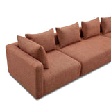 Hangover 145" Heavy Textured Fabric Long Sofa