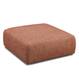 Hangover Heavy Textured Fabric Ottoman