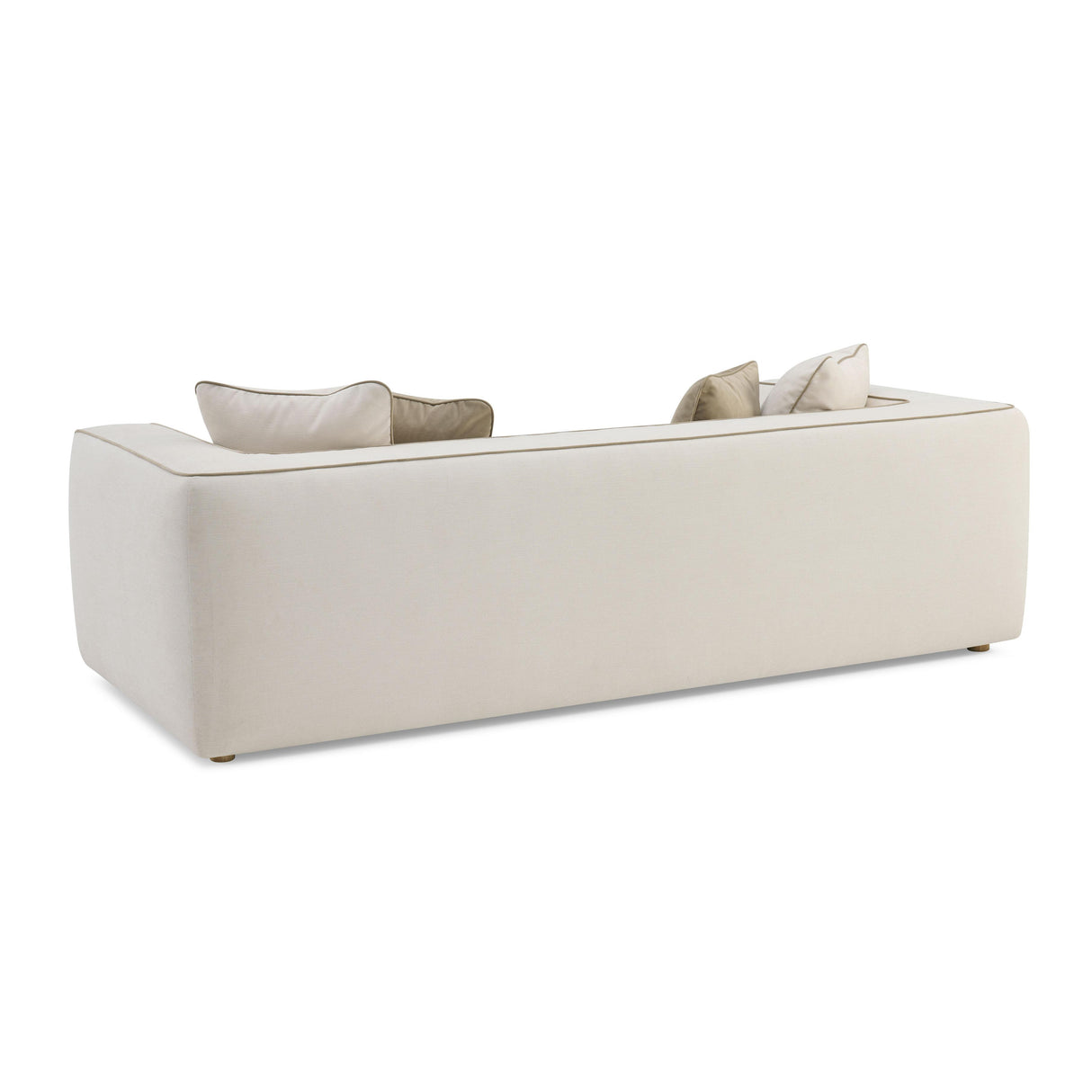 Tristine 96" Cream Linen Sofa