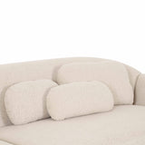 Misty 115" Cream Boucle Modular Sofa