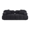 Calliope 79" Vegan Shearling Modular Loveseat