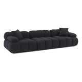 Calliope 118" Vegan Shearling Modular Sofa