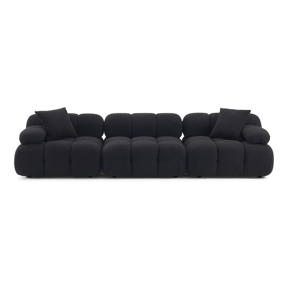 Calliope 118" Vegan Shearling Modular Sofa