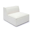 Mindy Performance Chenille Basketweave Modular Armless Chair - View 2