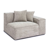 Mindy Performance Chenille Basketweave Modular Corner Chair - View 21