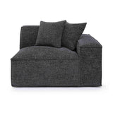 Mindy Performance Chenille Basketweave Modular Corner Chair - View 32