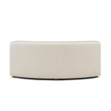 Travie Sand Upcycled Performance Linen Wedge Corner Chair - View 4