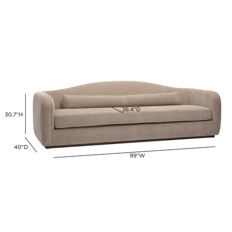 Camille 99" Sofa - View 14