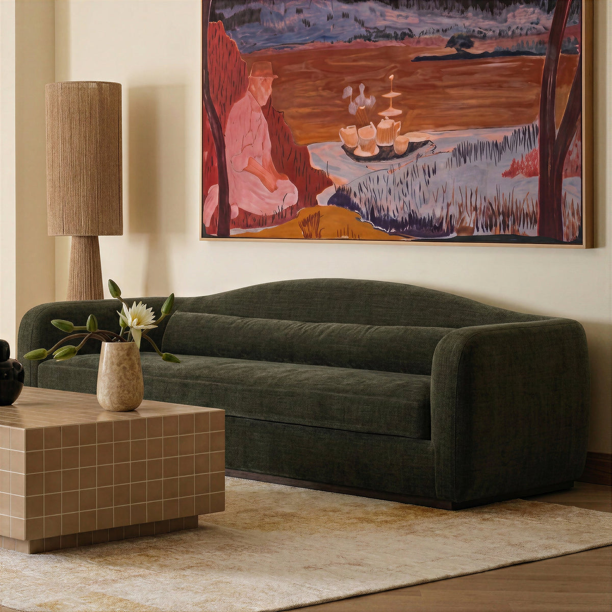 Camille 99" Sofa - View 23