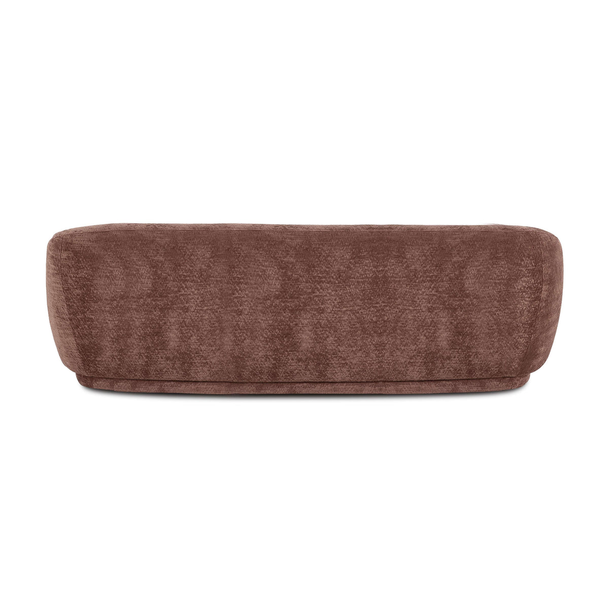Misty 90 Inch Sofa in Tan Boucle Fabric Front Angle