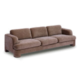 Halsey Textured Fabric Sofa in contemporary living room lounge