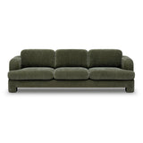 Texture detail of high-performance woven fabric on Halsey Sofa