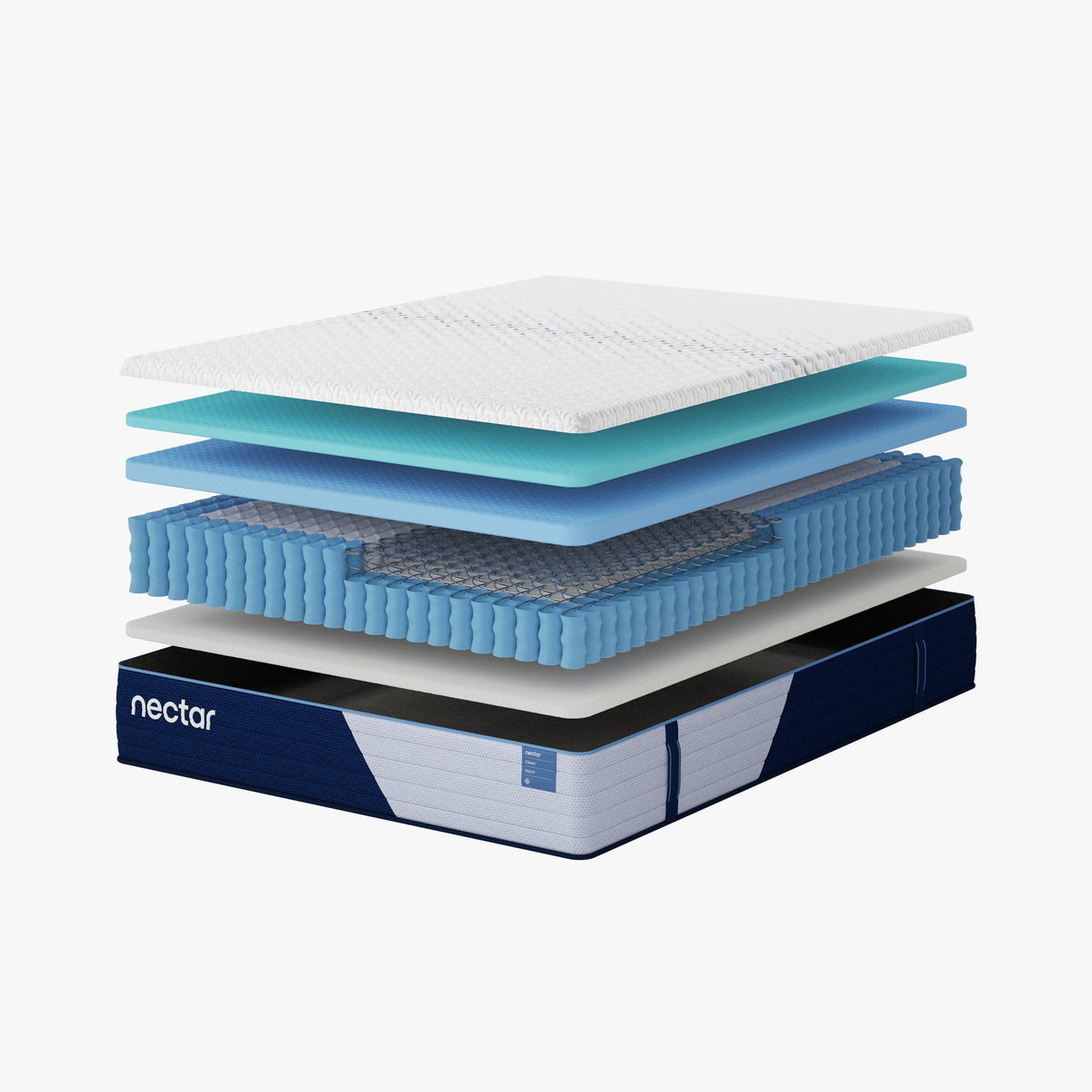 Nectar Hybrid Classic 5.1 White 12" Mattress - View 3