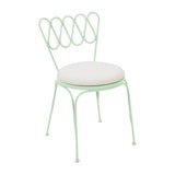 Erica Wrought Iron Outdoor Chair