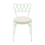 Erica Wrought Iron Outdoor Chair
