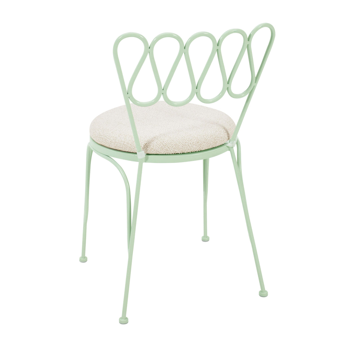 Erica Wrought Iron Outdoor Chair