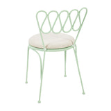 Erica Wrought Iron Outdoor Chair