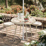 Erica Wrought Iron Outdoor Chair